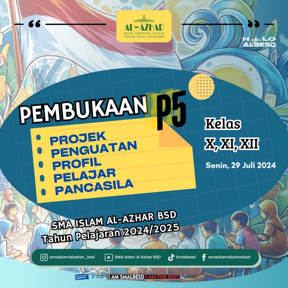 PEMBUKAAN PROYEK PENGUATAN PROFIL PELAJAR PANCASILA (P5)